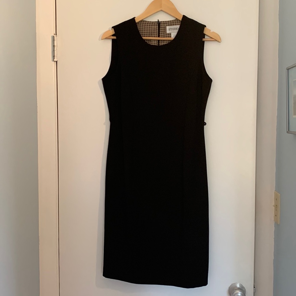 Classic Black Sheath Dress